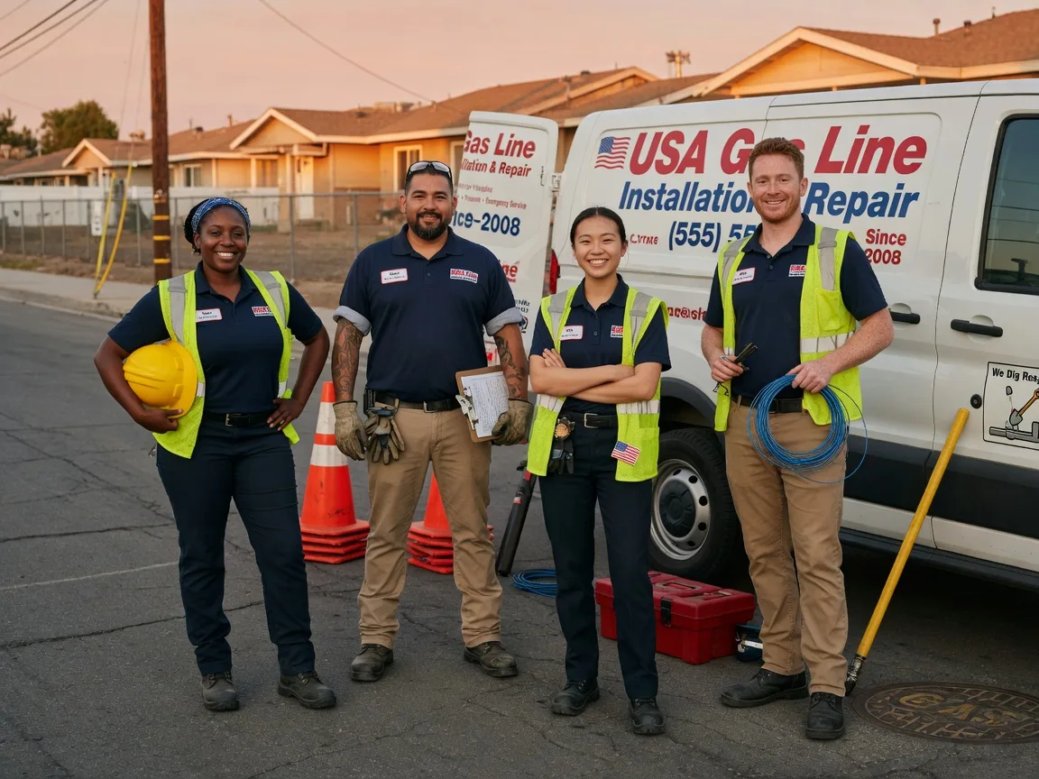 Gas Line Installation company in Pinehurst, ID